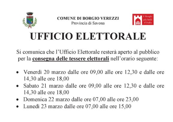 ufficio elettorale Referendum 2026